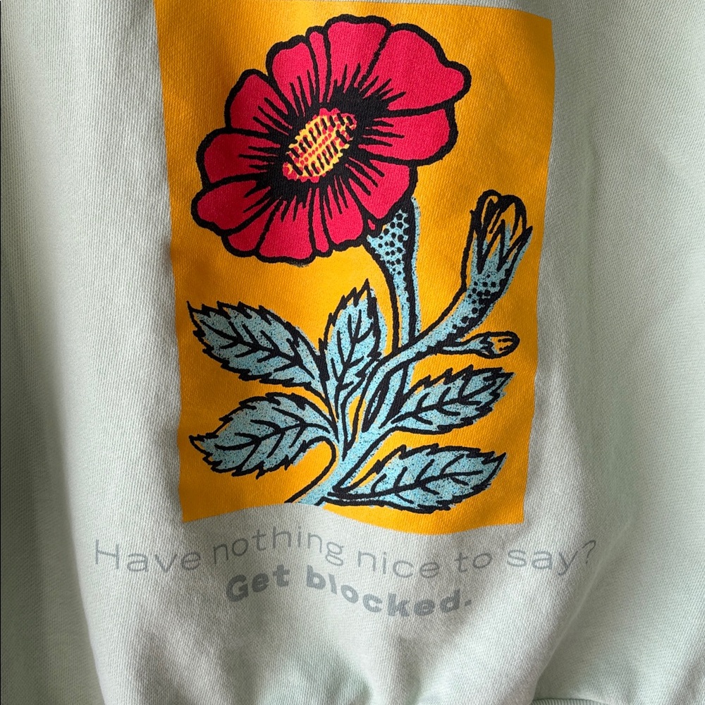 Boys Lie Light Green Hoodie Sweater - Picture 6 of 8